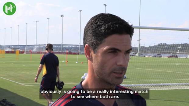 Arteta on plans for pre-season game vs Everton